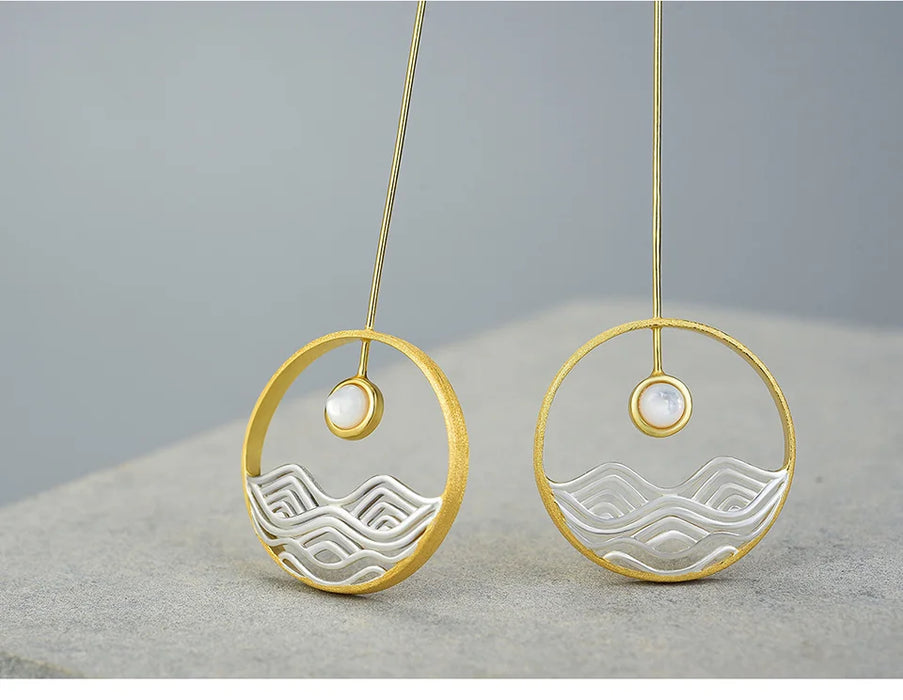 Waves of Serenity Earrings